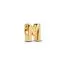 Pandora vergoldeter Buchstaben-Charm, M 763959C00