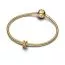Pandora vergoldeter Buchstaben-Charm, X 763970C00