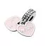 Pandora Mother & Daughter Split Heart Charme 792072EN40-3