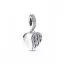 Pandora Heart & Angel Dangle Charme 792646C01-1