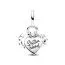 Pandora Four-leaf Clover, Heart & Horseshoe Charme 792755C01-2