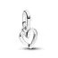Pandora ME Freehand Heart Charme 793048C00-0