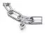 Pandora ME Freehand Heart Charme 793048C00-1