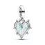 Pandora Friendship Opalescent Double Dangle Charme 793434C01-1