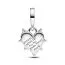 Pandora Friendship Opalescent Double Dangle Charme 793434C01-2