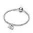 Pandora Sparkling Heart Double Dangle Charme 793765C01-3