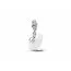 Pandora Polarbear Mother & Cub Dangle Charm 794243C01