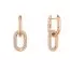 Daniel Wellington Crystal Link Rose Gold korvakorut DW00400576-1