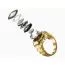 Casio CRW-001G-9 Gold Watch Ring