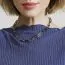 Edblad Ivy Maxi Necklace Steel 23*9mm 45cm 126263