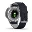 Garmin Vivomove Luxe Premium Silver-Blue 010-02241-00-3