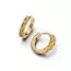 Pandora Hoop Earrings Yellow Huggie Ohrringe 263849C01-2