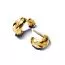 Pandora Rippled Open Hoop Ohrringe 263873C00-1