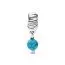 Pandora Turquoise-coloured Dangle Charme 793901C01-1