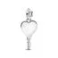 Pandora Engravable Heart Key Charme 394353C01