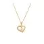 Gyllene halsband 42+3 cm JD30092-1