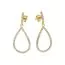 Gold Ohrringe JE54339-CZ-1