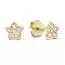 Gold SternOhrringe K-E37982Z-1