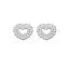 Kalevala Circle of Light Heart Earrings 2669483T-1