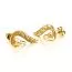 Lumoava Swans Ohrringe, vergoldet L64240800000-1