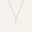 Mockberg Petite Stone Letter, I Halskette MB0079-1