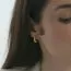 Mockberg Ribbed Hoops Ohrringe MO228
