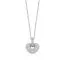 Silberne Herz-Halskette N08269-1