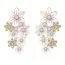 Guess White Lotus ohrringe  JUBE04129JWYGWHT/U-1
