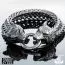 Northern Viking Jewelry Wolf Head -rannekoru NVJRA007-1