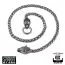 Northern Viking Jewelry Wheat Link Sudenpäillä kaulakoru 50 cm NVJKE009-1