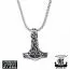 Northern Viking Jewelry Celtic Knot Thorin vasara kaulakoru 50 cm NVJRS013-1