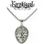 Northern Viking Jewelry Korpiklaani Shaman Drum -kaulakoru NVJRS063-1