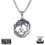 Northern Viking Jewelry Trinity Dragon kaulakoru 50 cm NVJRS101-1
