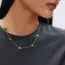 Edblad Sirius Necklace Multi Gold 42-45cm 124410