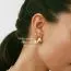 Edblad Perla Hoops Gold 13.5mm 116656