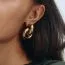 Edblad Redondo Studs L Gold 122590