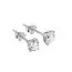 Silver Ohrringe, zirkonia 5mm 10020 A-18-1