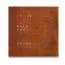 QLOCKTWO Classic Creator’s Edition Rust QT4ENRT-1