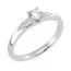 Diamantring Weißgold / topas RE06815-1