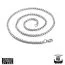 Northern Viking Jewelry Rolo Link -ketju 55cm NVJKE004-1