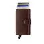 Secrid Slimwallet Saffiano Brown SSA-BROWN-3