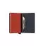 Secrid Slimwallet Matte Night Blue & Orange SM-NIGHT-BLUE & ORANGE-5