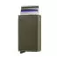 Secrid Slimwallet Saffiano Olive SSA-OLIVE-3