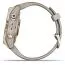 Garmin Fenix 7S Sapphire Sol, Cream Gold Ti w/ Light Sand 010-02539-21-7