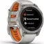 Garmin fēnix 7 Pro - Sapphire Solar Edition Titaani ja sumunharmaa/oranssi ranneke 010-02777-21-1