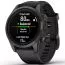 Garmin epix Pro (Gen 2) Sapphire Edition ​42 mm​ Hiilenharmaa DLC-pinnoitettu titaani, musta silikoniranneke 010-02802-15-0