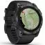 Garmin epix Pro (Gen 2) Sapphire Edition 51 mm Hiilenharmaa DLC-pinnoitettu titaani, musta silikoniranneke 010-02804-01-2