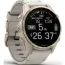 Garmin Fenix 8 Amoled Titanium 43 mm nahka ja silikoni rannekkeella 010-02903-40-3