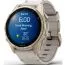 Garmin Fenix 8 Amoled Titanium 43 mm nahka ja silikoni rannekkeella 010-02903-40-2