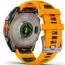Garmin Fenix 8 Amoled Sapphire Titanium oranssi 010-02904-11-3